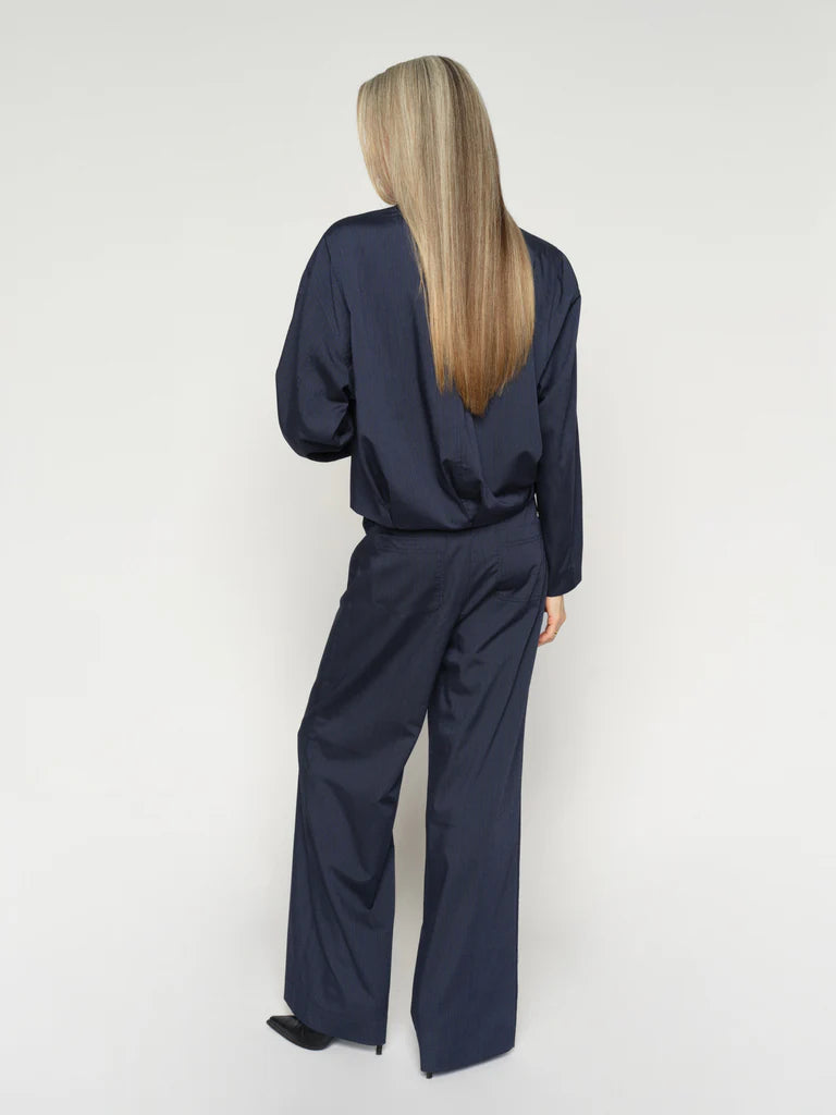 Mos Mosh Mellow Elvia Pant Crow BLue