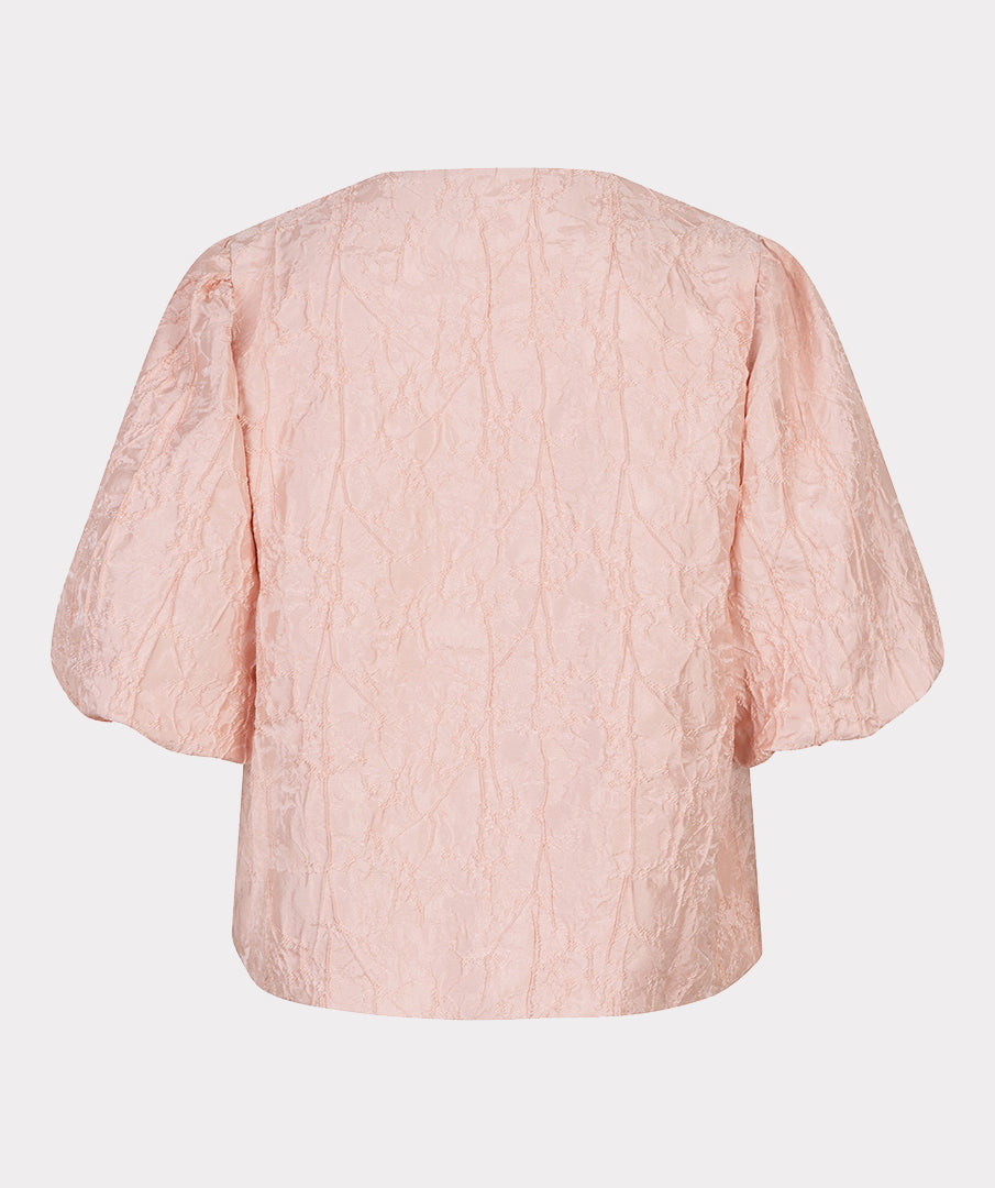 Esqualo Rose Baloon Sleeve Bolero Style Jacket