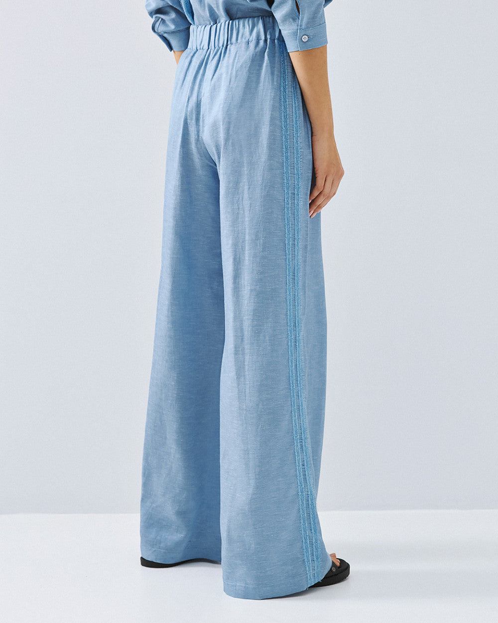 Access Fashion Steel Blue Trousers