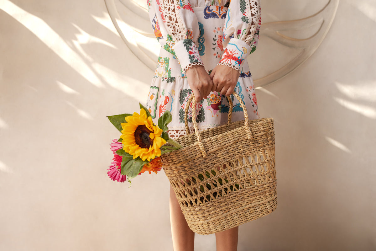 Emily Lovelock Elora Chalk Dress