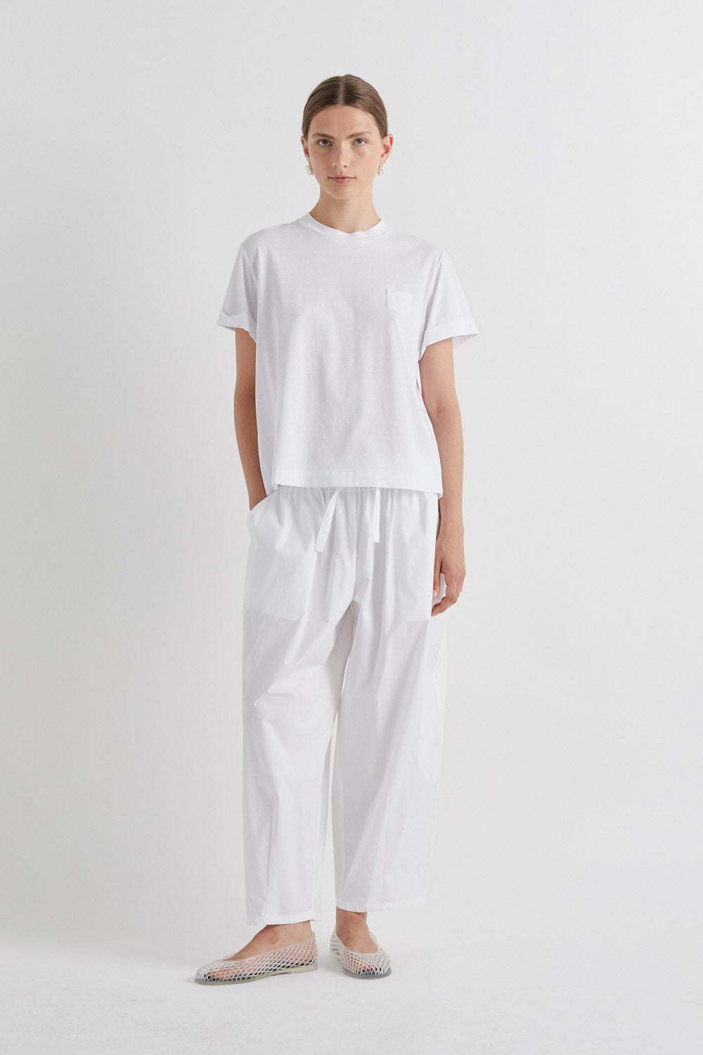 MeiMeiJ Off White Tshirt