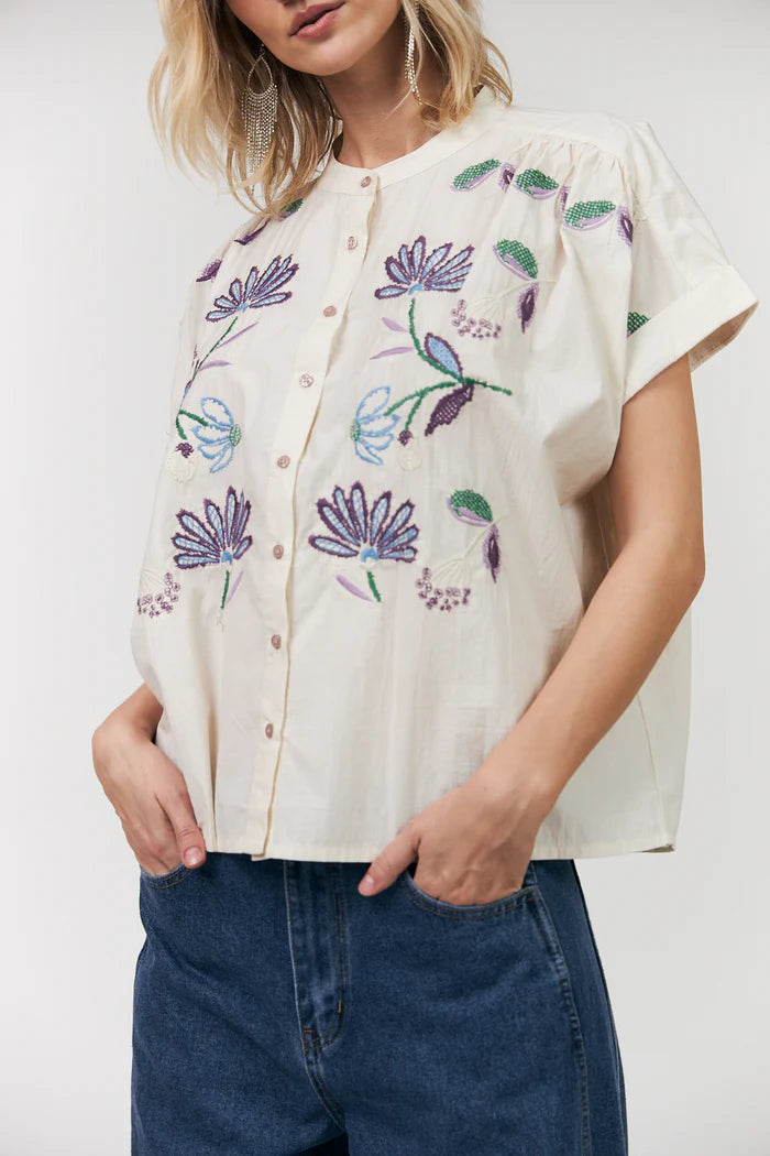 Lollys Laundry Maya Cotton Shirt