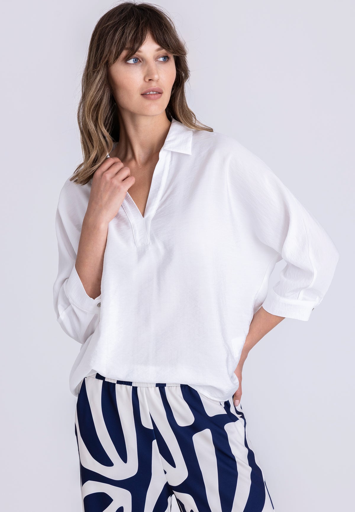 Tuzzi Shirt Style Blouse
