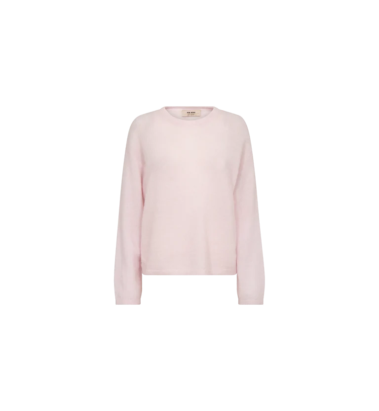 Mos Mosh Mape O-Neck Knit - Ballet Slipper