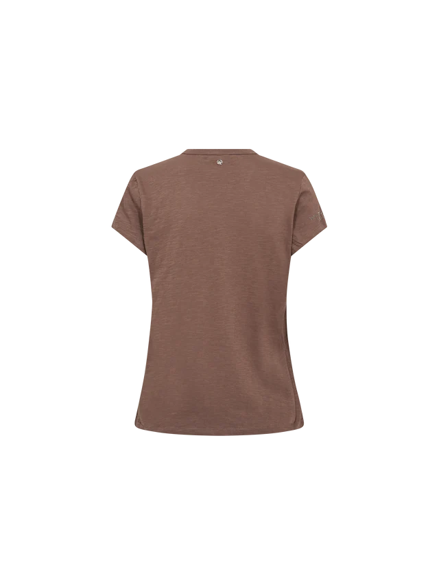 Mos Mosh Safina Coffee Quartz O-SS Tee