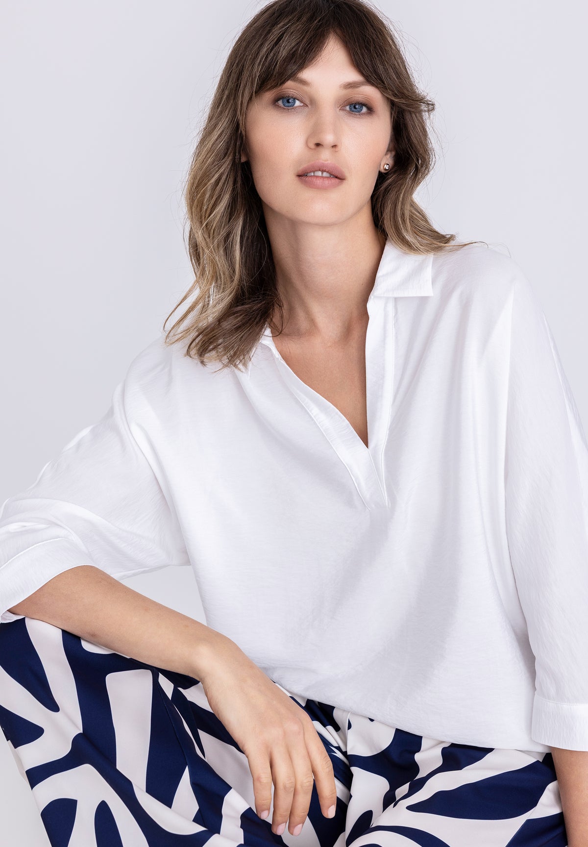 Tuzzi Shirt Style Blouse