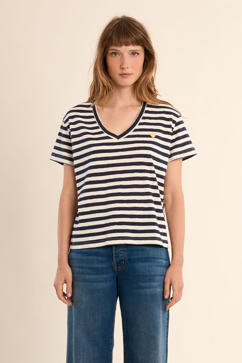 Molly Bracken Striped T-Shirt