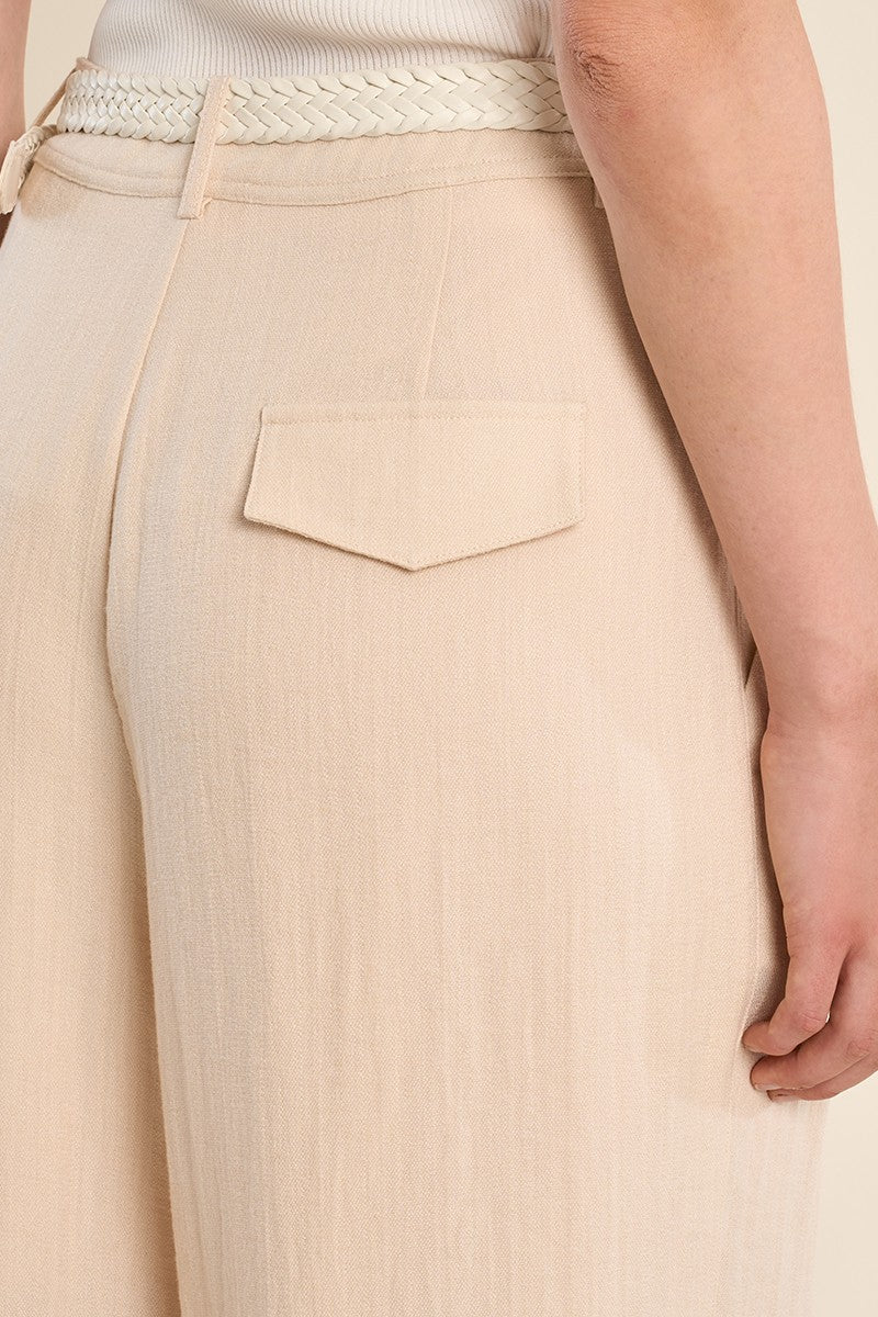 Molly Bracken High Waisted Straight Pant