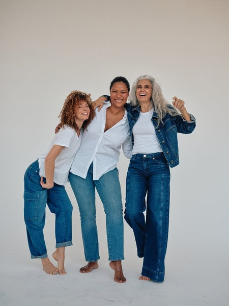 Mos Mosh White Tulli V-SS Basic Tee