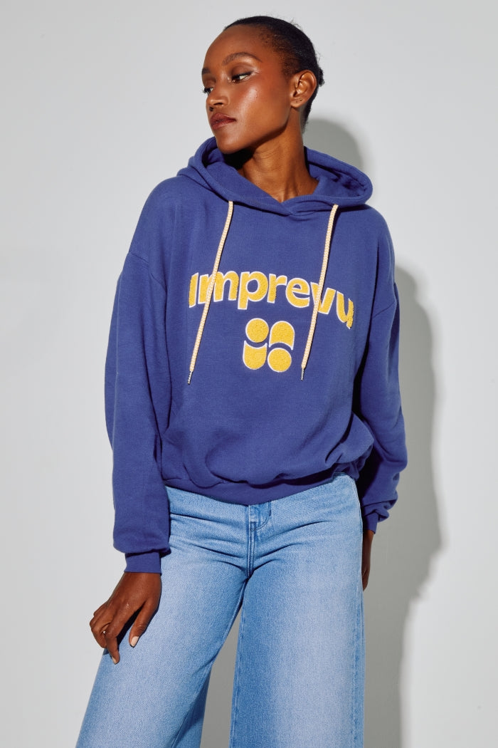 Imprevu Navy Kira College Sweatshirt