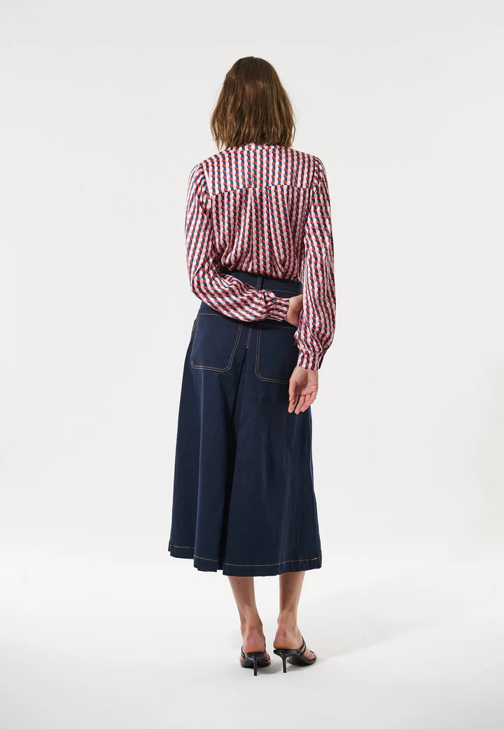 Dea Kudibal Nadia Ferrera Blouse With Stand Collar