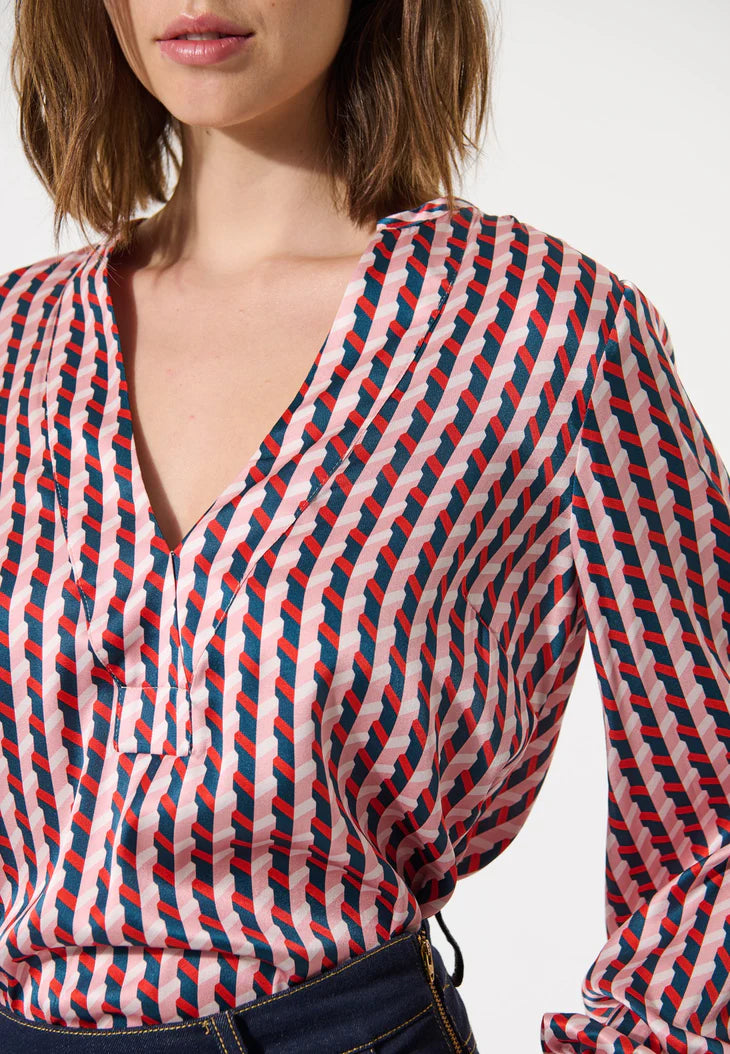 Dea Kudibal Nadia Ferrera Blouse With Stand Collar