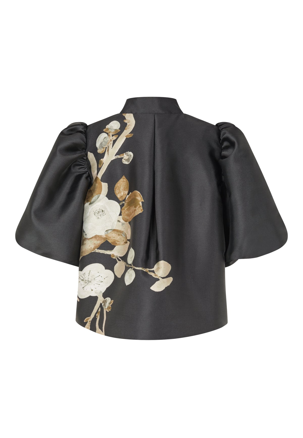 Dea Kudibal Lotus Black Jacket With Volumious Sleeves
