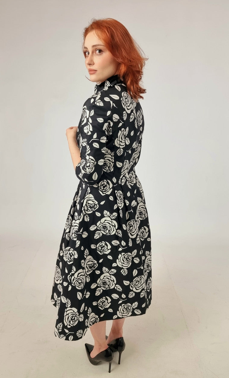 Moskada Black &amp; White Alicia Dress