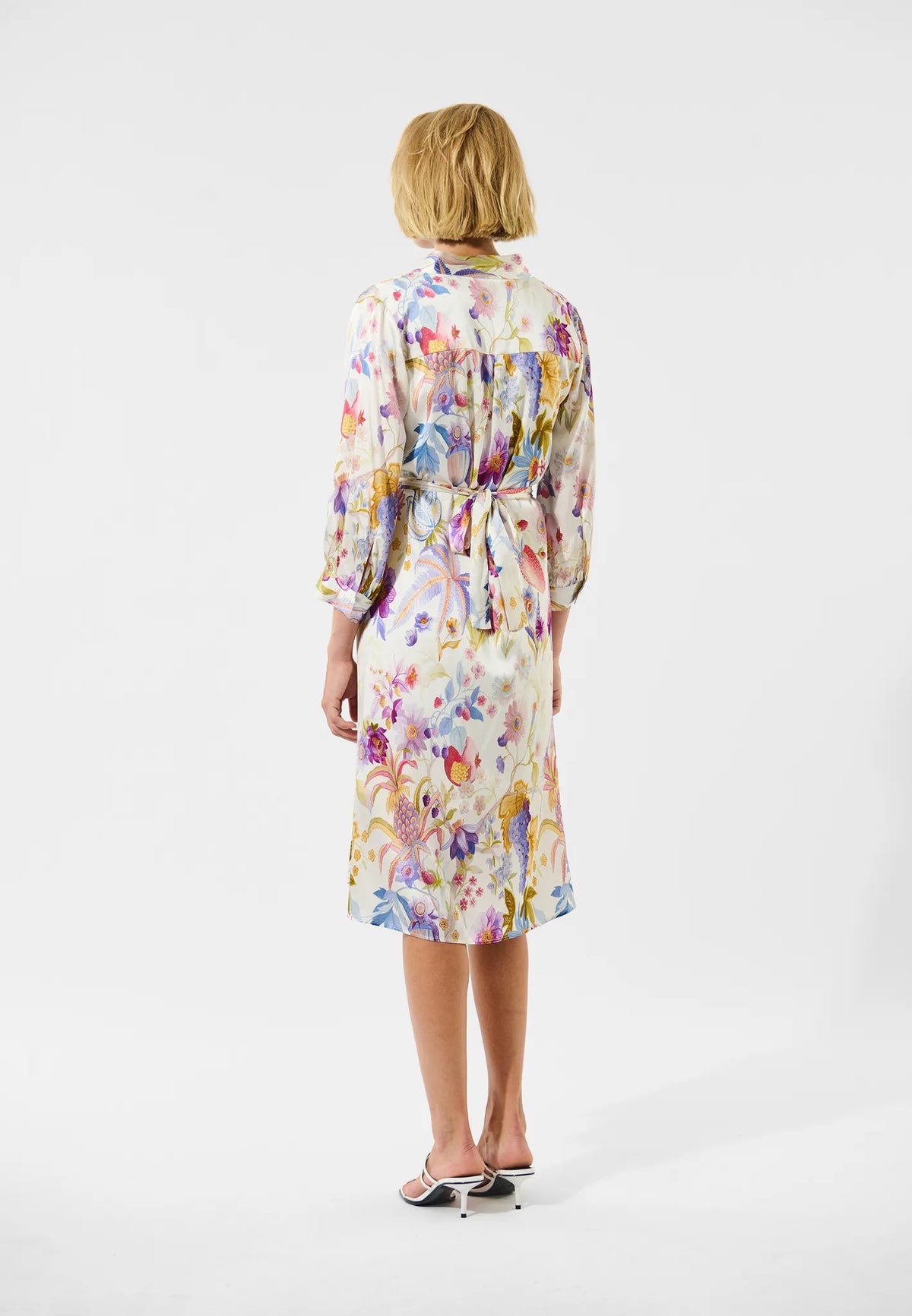 Dea Kudibal Fleur Flowertree Dress With Belt Detail