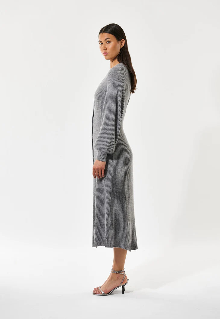 Dea Kudibal Leonora Grey Melange Dress