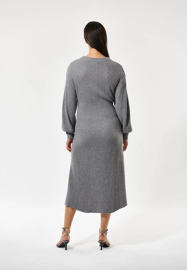 Dea Kudibal Leonora Grey Melange Dress