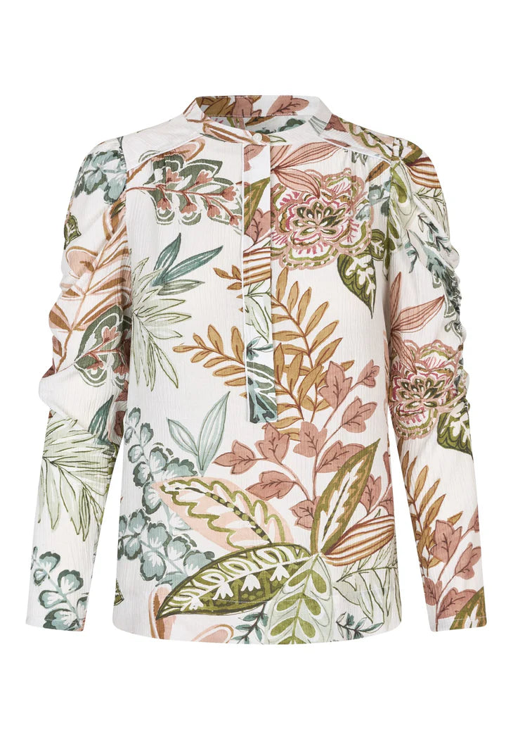 Dea Kudibal Visiti Passiflora Blouse With Gathering Details