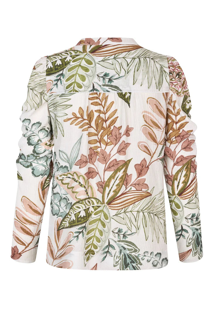 Dea Kudibal Visiti Passiflora Blouse With Gathering Details