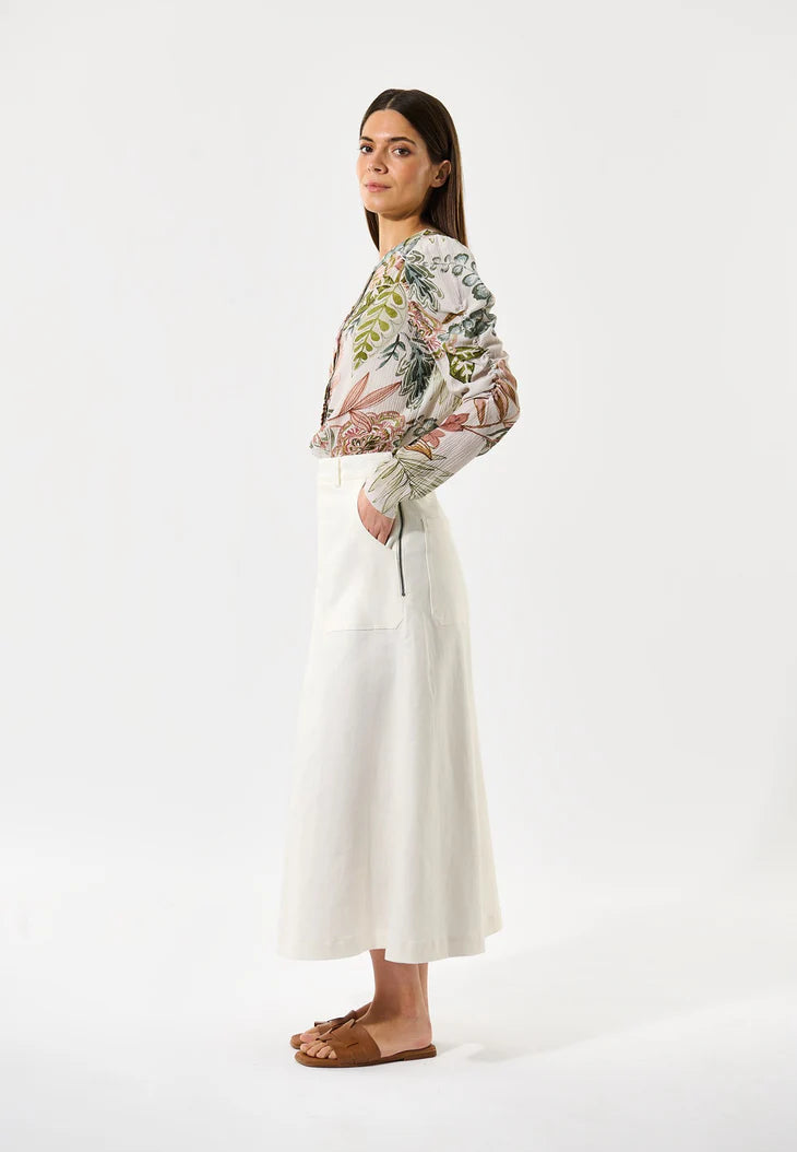 Dea Kudibal Visiti Passiflora Blouse With Gathering Details