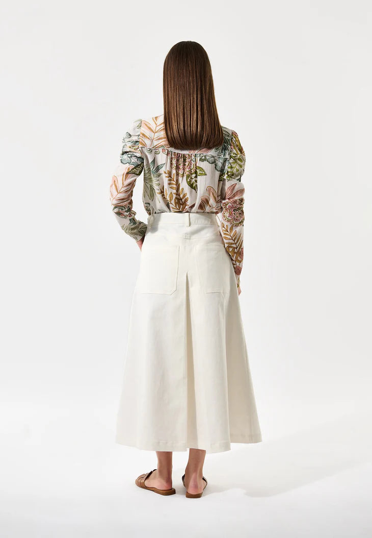 Dea Kudibal Visiti Passiflora Blouse With Gathering Details