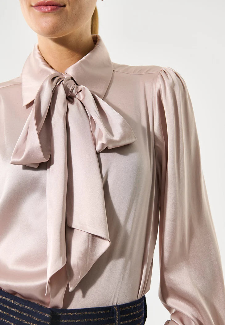 Dea Kudibal Kiki Rosewater Silk Shirt