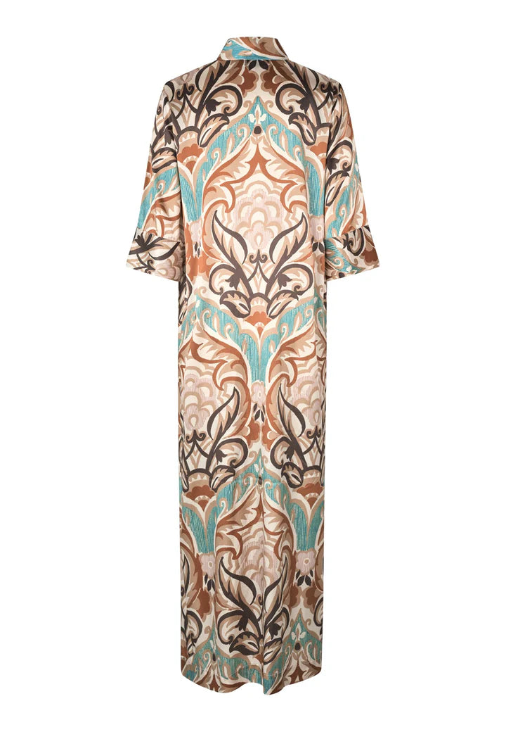 Dea Kudibal Stretch Silk Helga Kimono Dress - Artistic Spice