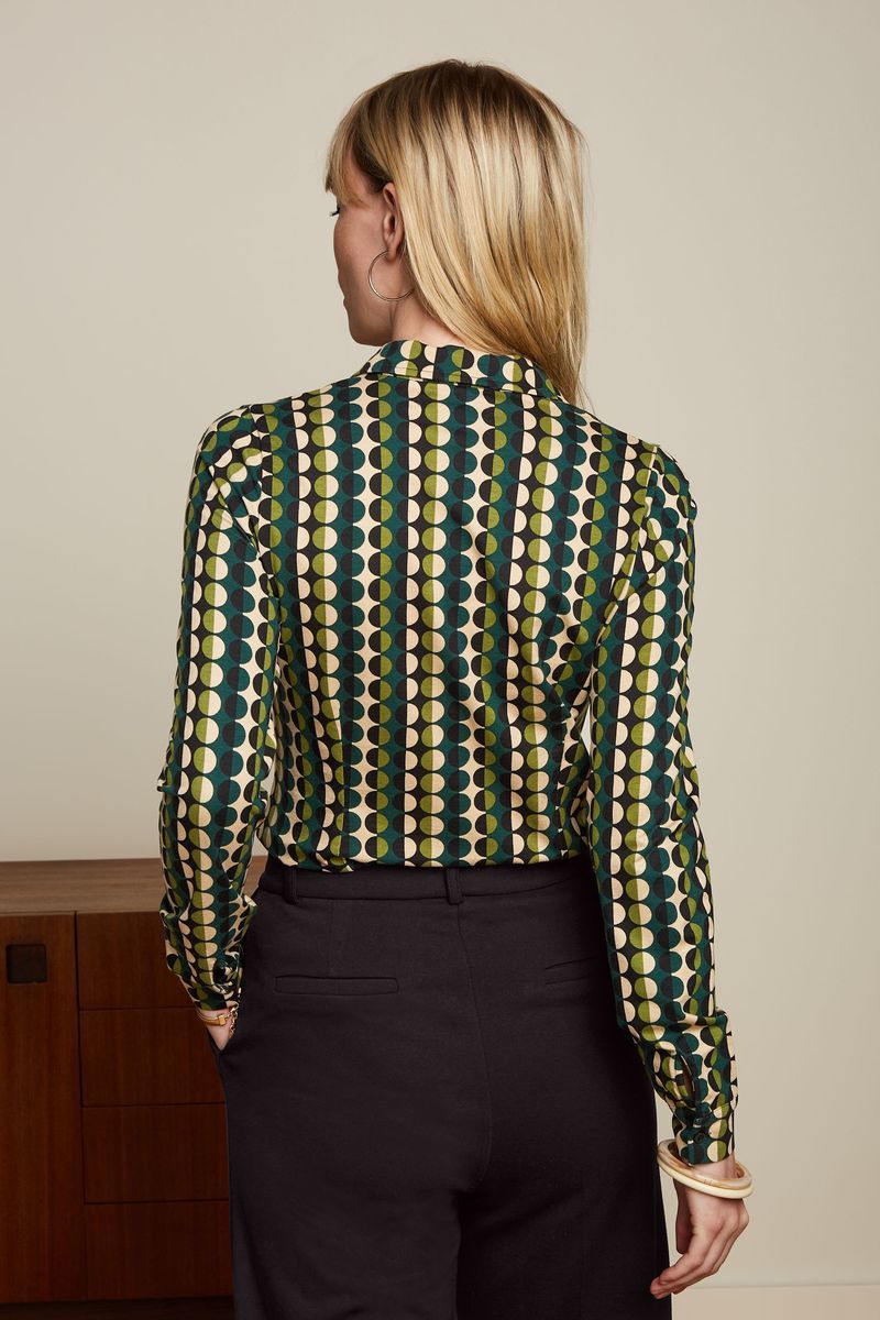 KING LOUIE Pine Green Quincy Blouse