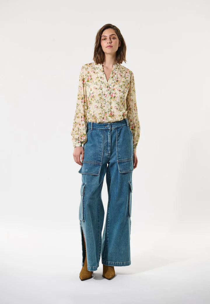 Dea Kudibal Nadia Mayfair Blouse With Stand Collar