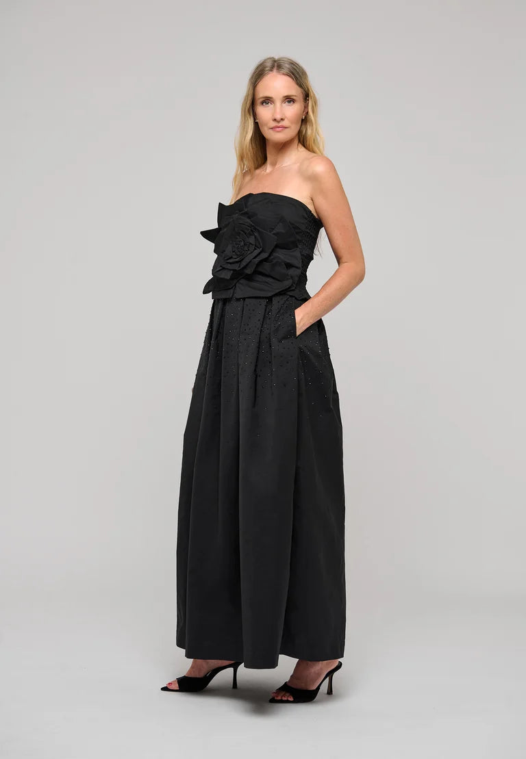 Dea Kudibal Therese Black Flower Top