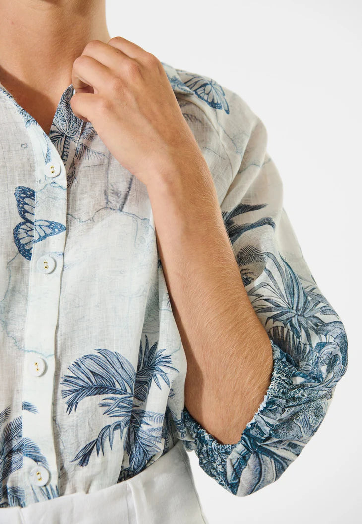 Dea Kudibal Empire 3/4 Length Shirt With Elastic Cuffs