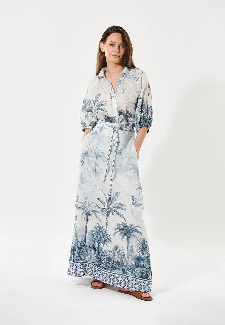 Dea Kudibal Empire 3/4 Length Shirt With Elastic Cuffs