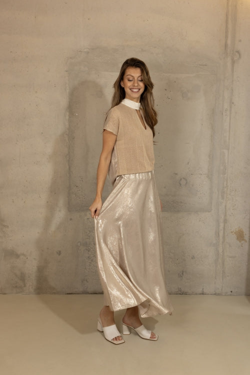 Aime Balance Kiki Gold Top