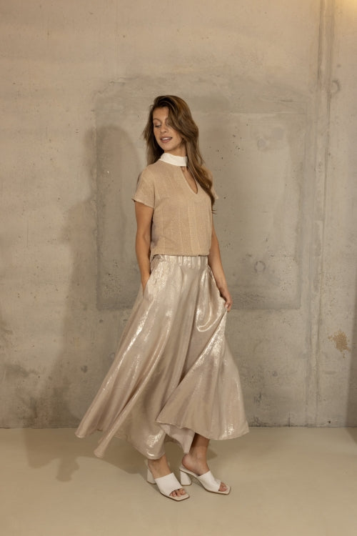 Aime Balance Kiki Gold Top