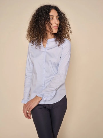 Mos Mosh Light Blue Mattie Shirt