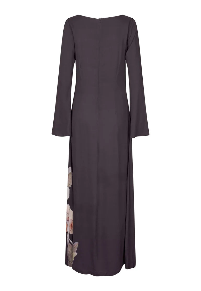 Dea Kudibal Nicole Reverie Berry Dress With Boat Neck