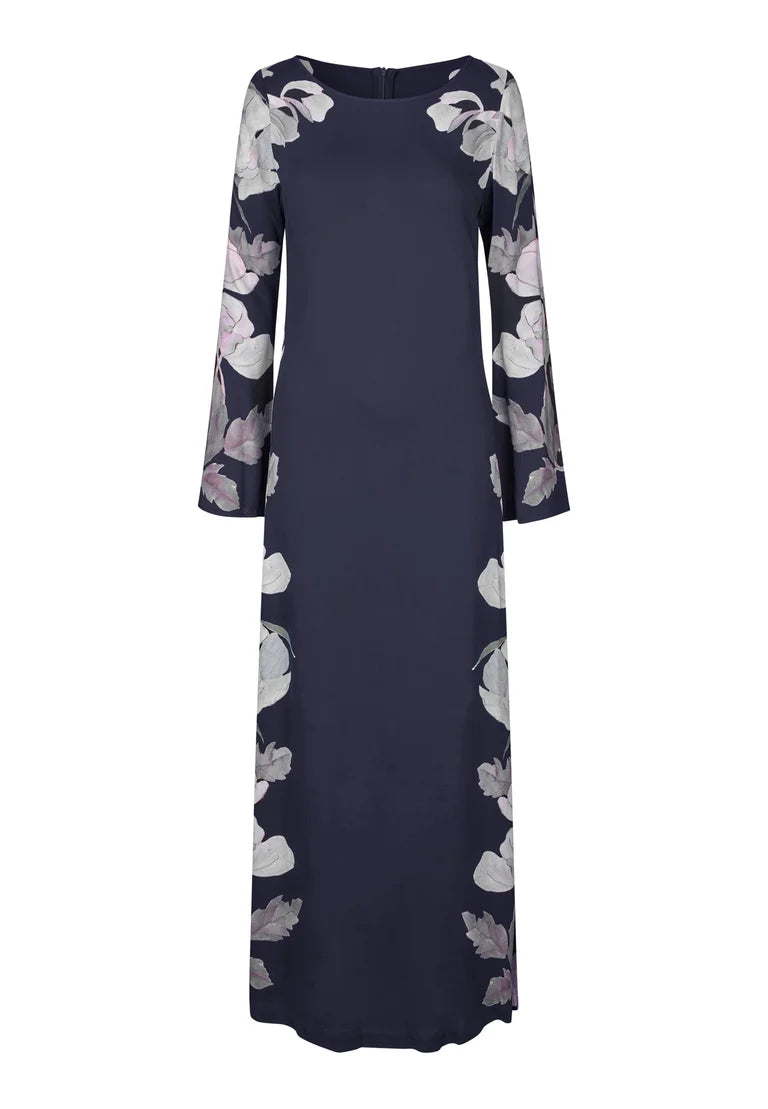 Dea Kudibal Nicole Reverie Midnight Dress With Boat Neck