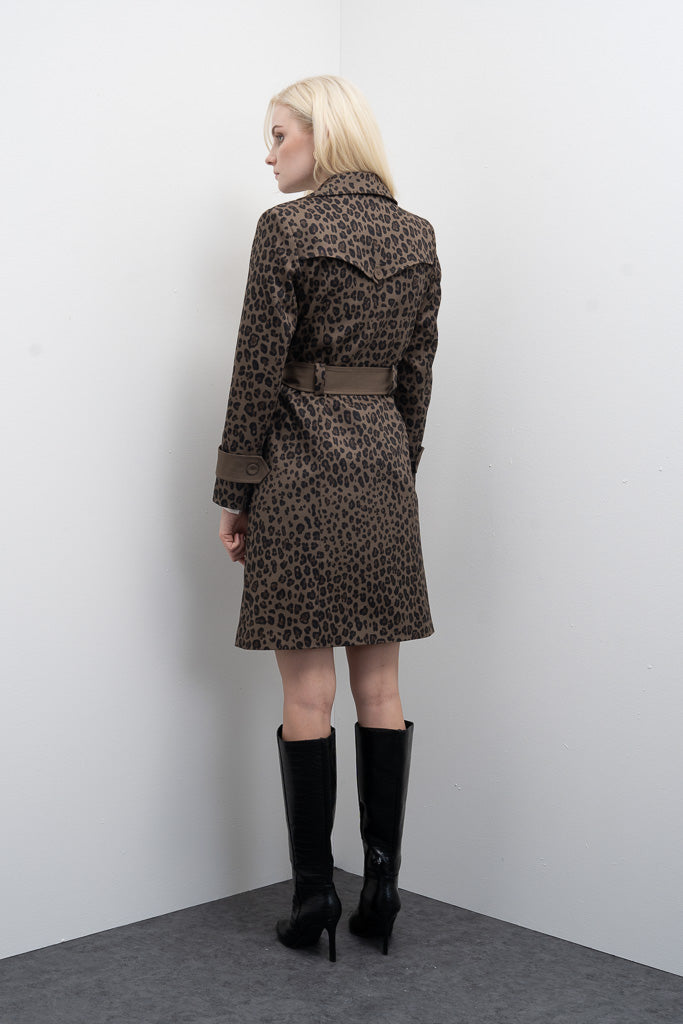 GoaGoa Animal Print Coat