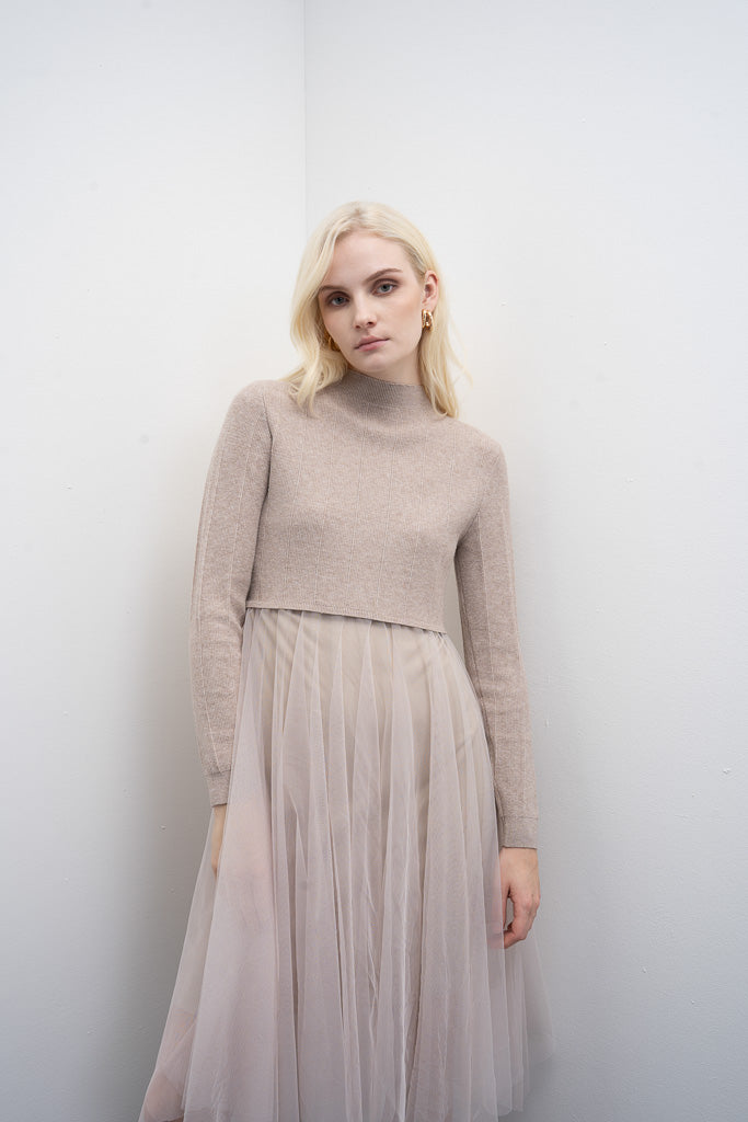 GoaGoa Almond Tulle Dress