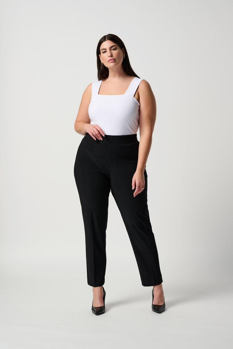 Joseph Ribkoff Black Classic Straight Pant