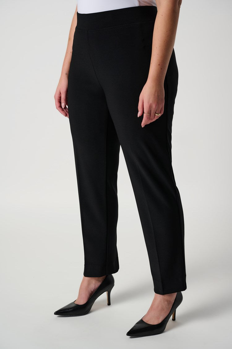 Joseph Ribkoff Black Classic Straight Pant
