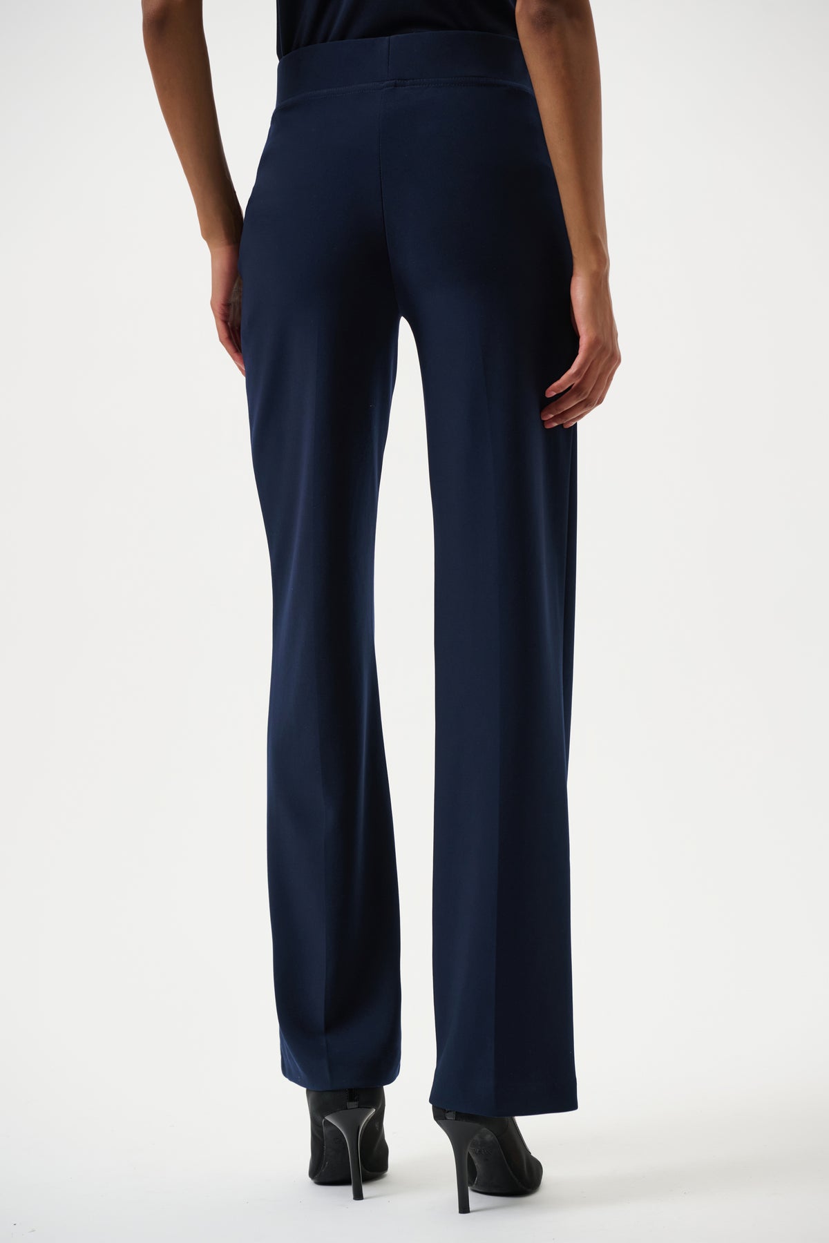 Joseph Ribkoff Midnight Blue Classic Wide Leg Pant