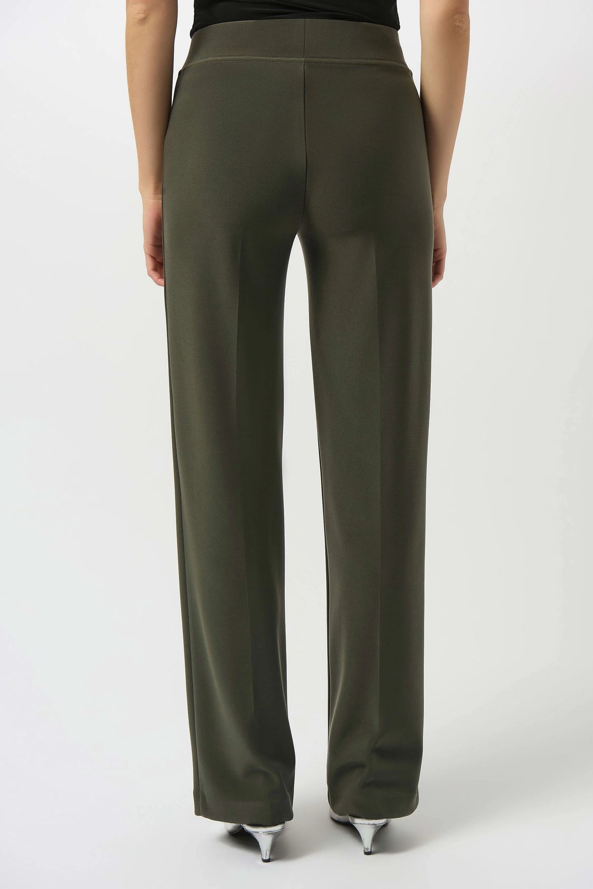 Joseph Ribkoff Avocado Classic Wide-Leg Pant