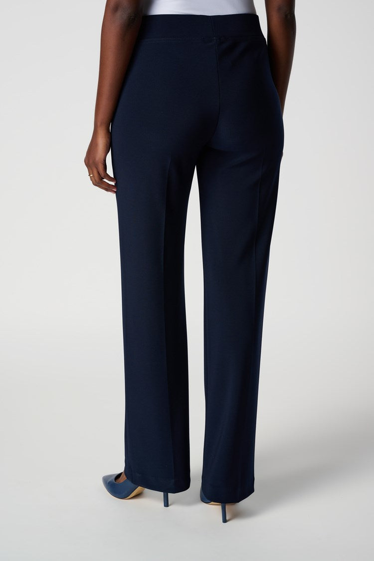 Joseph Ribkoff Midnight Blue Classic Wide-Leg Pant