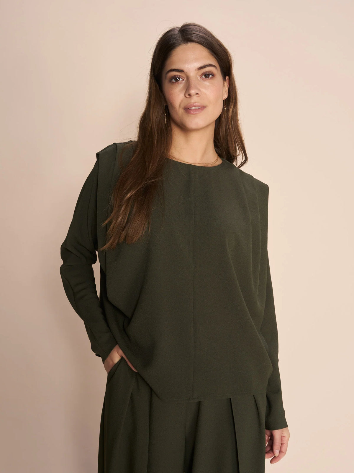 Mos Mosh Forest Night Call Moss Blouse