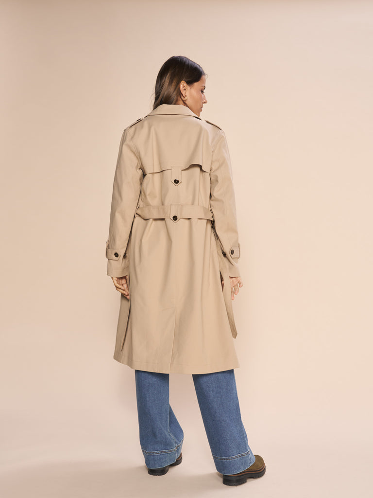 Mos Mosh Savannah Tan Farah Trenchcoat Sheena s Boutique Ireland