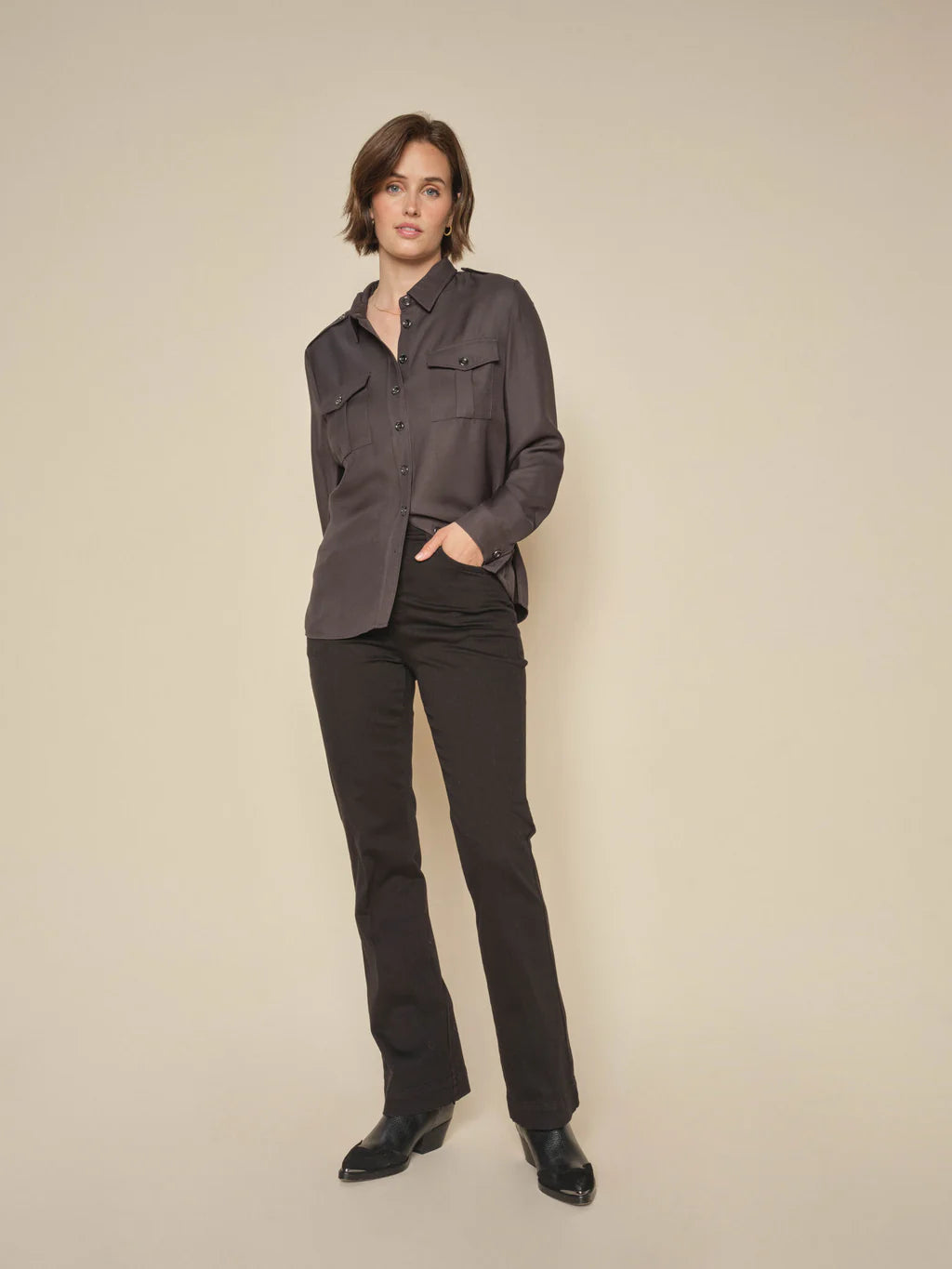 Mos Mosh Black Jessica Joy Pants