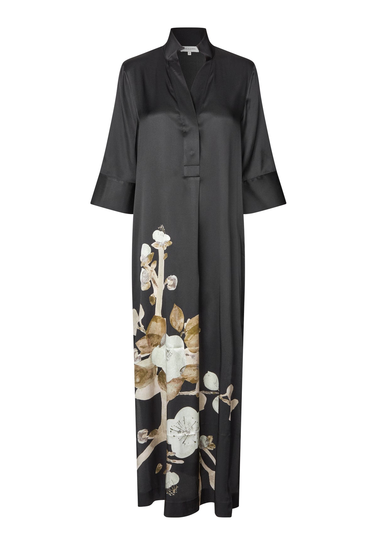 Dea Kudibal Helga Lotus Black Kimono Dress