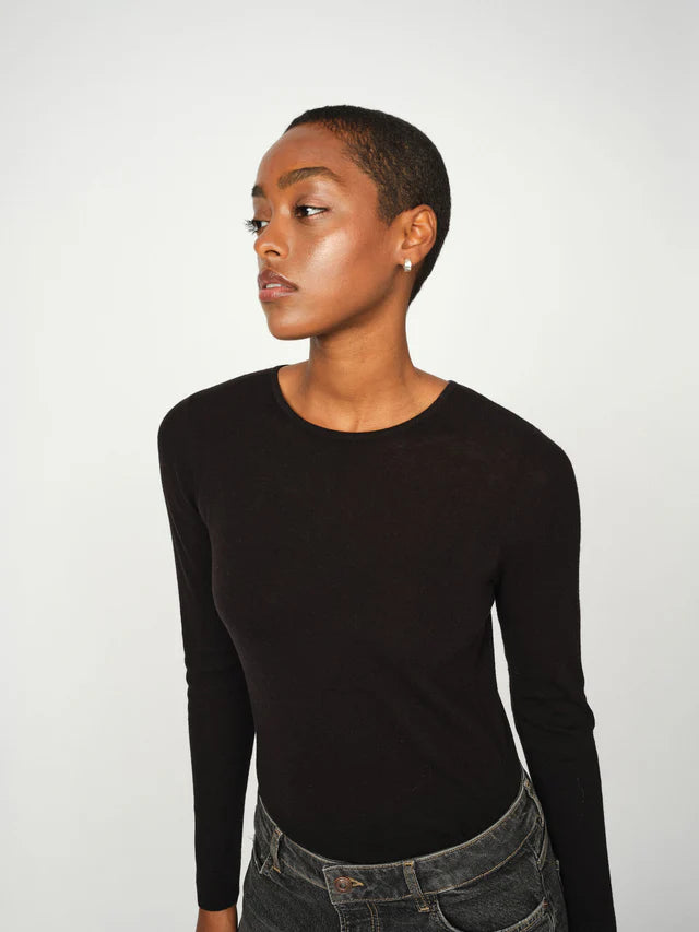 Mos Mosh Bouch OS Knitted Black Sweater