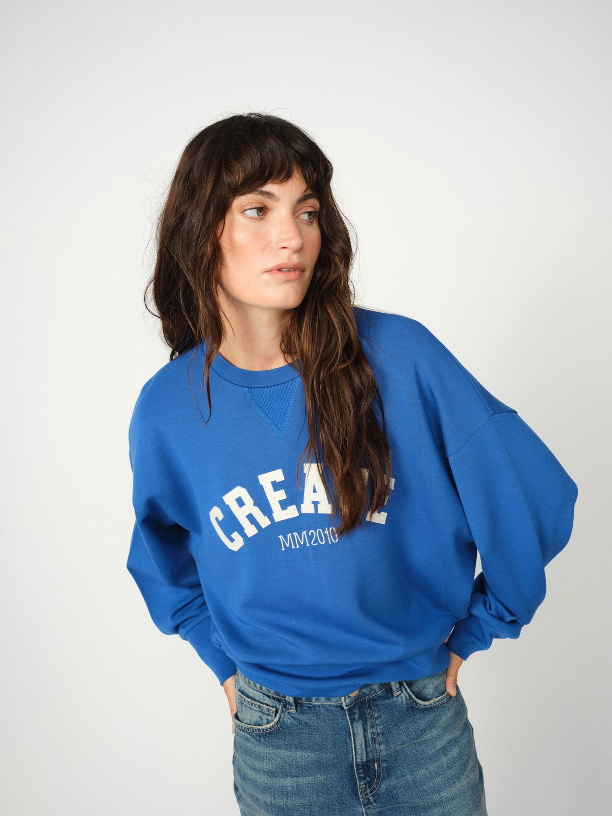 Mos Mosh Blue Lottie Sweatshirt